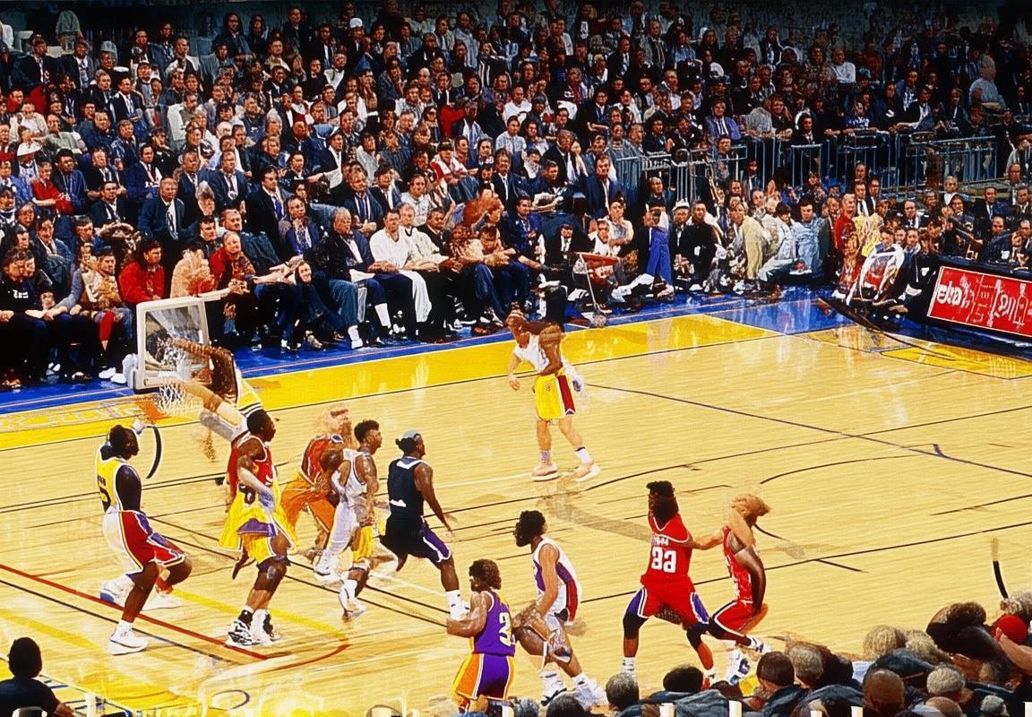 1999年NBA季后赛：科比奥尼尔联手演绎湖火箭巅峰对决